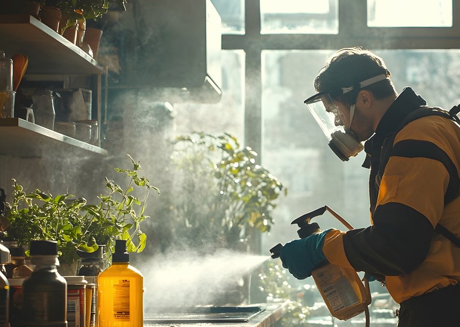 Pest treatment in Clinton, MI