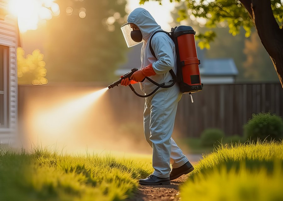 Hart's Pest Control pest control work in Mustang Ridge