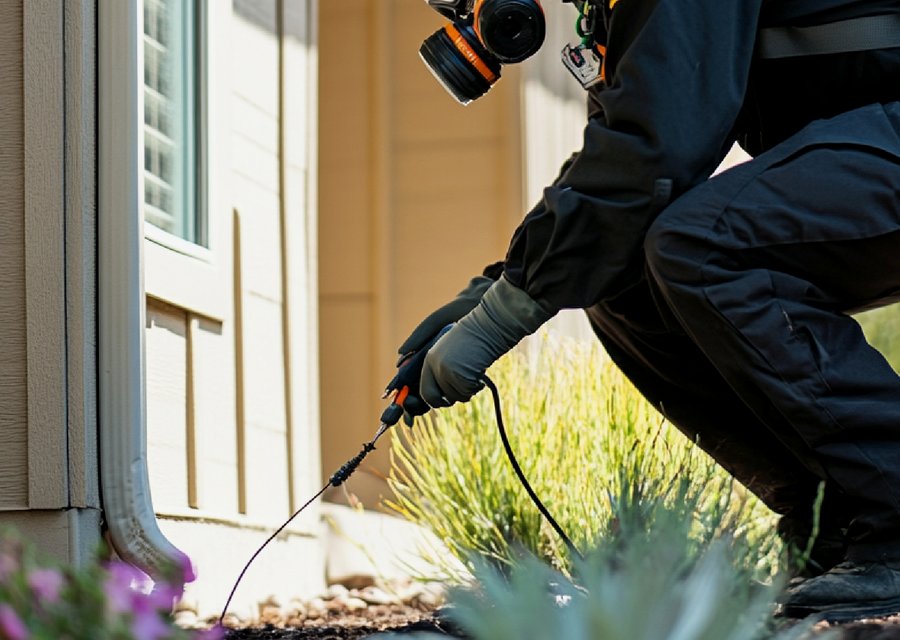 Alan's Honey Bee Removal pest control work in Carey