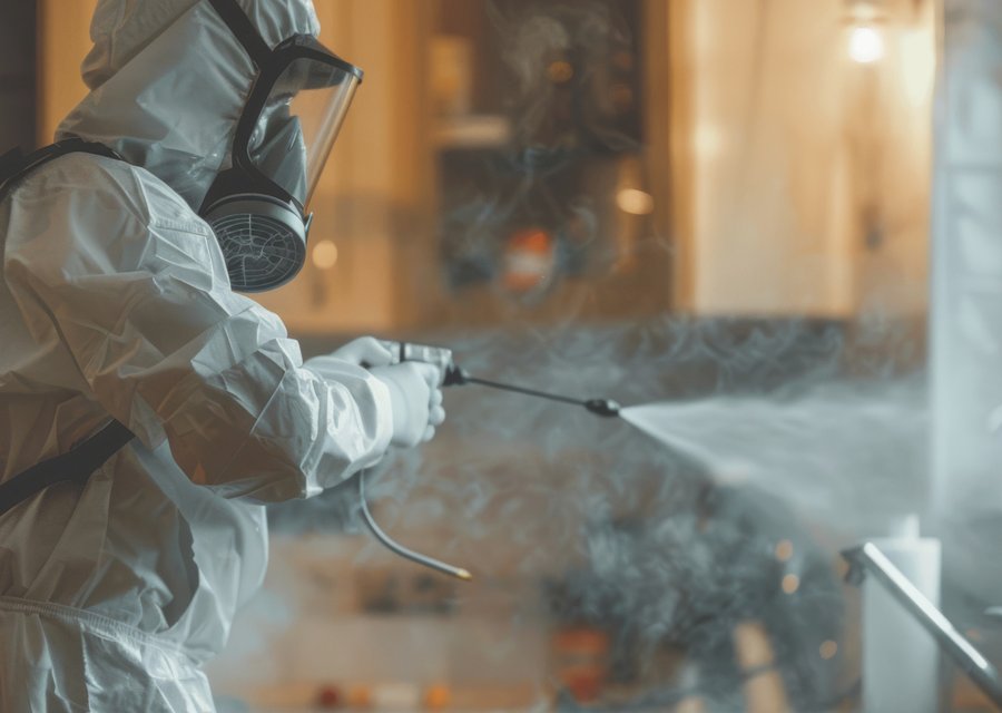 Mosquito One pest control work in Woodbridge