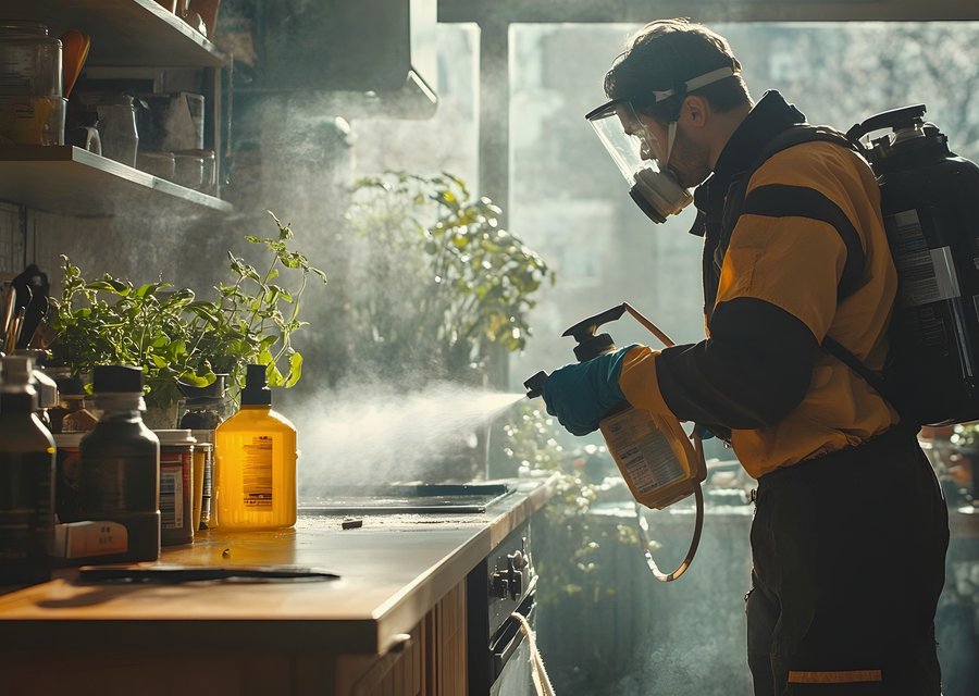 Critter Control pest control work in Union