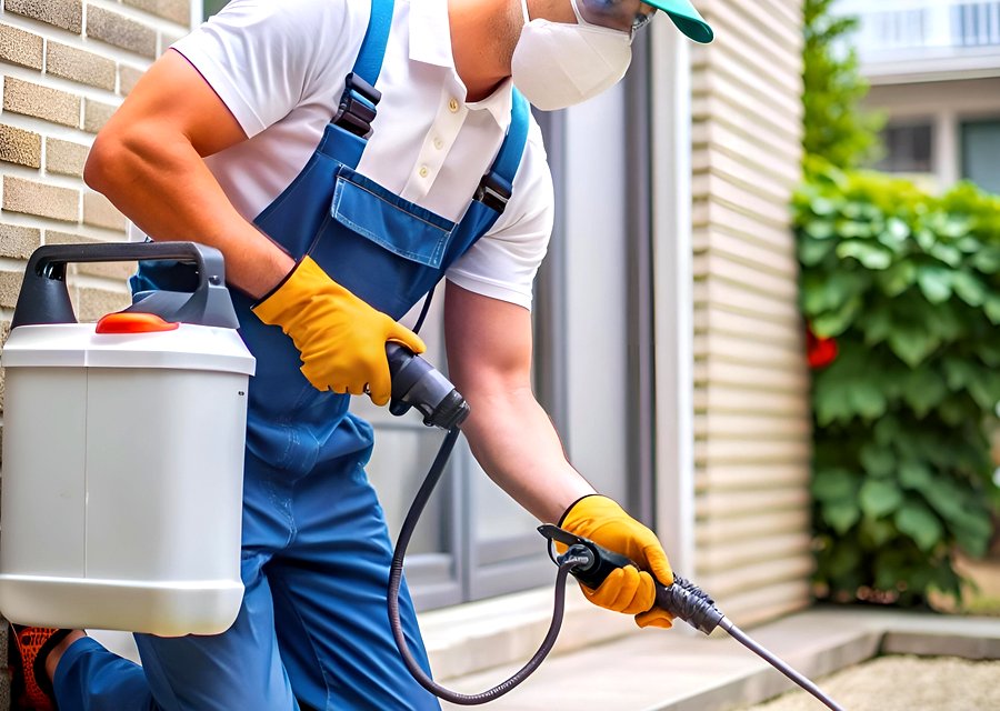 CBD Termite and Mosquito Control pest control work in Alvin