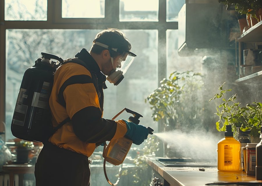 Burns Pest Elimination pest control work in Lacey