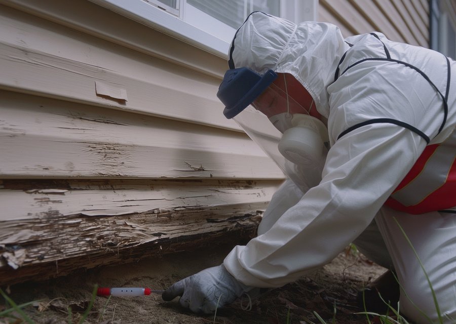 Lakeshore Exterminating Co pest control work in Elma