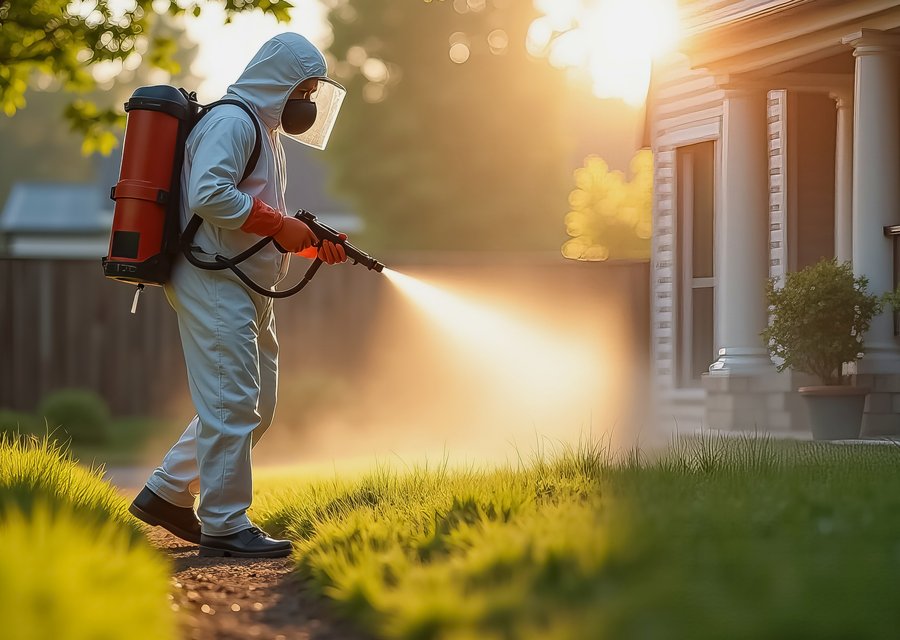 Hunt Pest Control Inc pest control work in Hempstead